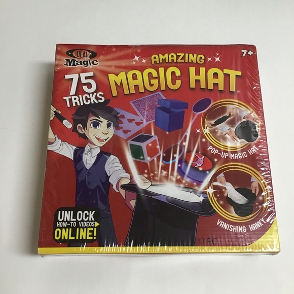NEW Amazing Magic Hat 17-PC Kit IDEAL 75 Tricks Ryan Oakes Magician Entertaining - Picture 2 of 6